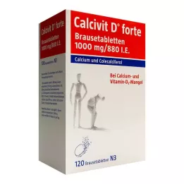 CALCIVIT D forte kihisevad tabletid, 120 tk