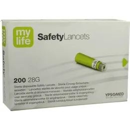 Mylife Safetylancets, 200 tk
