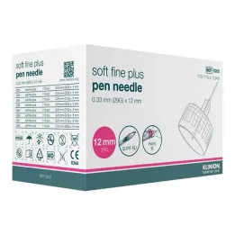 KLINION Pehmed peened pluss -pliiatsi nõelad 0,33x12 mm 29 g, 110 tk