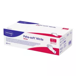 PEHA-SOFT Nitriil White Unt.hands.unsteril Pf l, 200 tk