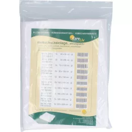 BETTSCHUTZEINLAGE froteeriie/PU hingav 100x140 cm, 1 tk
