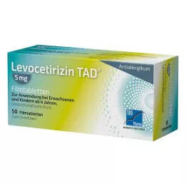 Levootirizin TAD 5 mg FTA, 50 tk