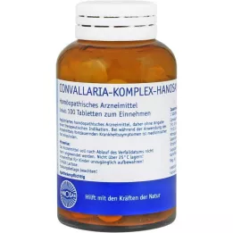 CONVALLARIA KOMPLEX Hanosani tabletid, 100 tk