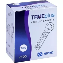 TRUEPLUS steriilne lancets 30g, 100 tk