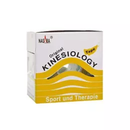 NASARA Kinesioloogiateip 5 cmx5 m kollane, 1 tk