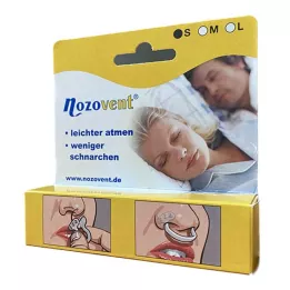 NOZOVENT väikesed ninaklambrid, 2 tk