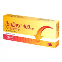 IBUDEX 400 mg õhukese polümeerikattega tabletid, 10 tk