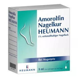 AMOROLFIN Nagelkur Heumann 5% wst.halt.küünelakk, 5 ml