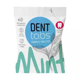 Dentabs hambaharja tabletid Stevia-Mint, 125 tk