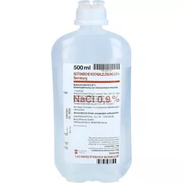 ISOTONISCHE Soolalahus 0,9% Bernburg Inf.-L.PE, 10X500 ml
