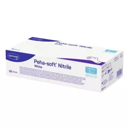 PEHA-SOFT nitriilvalge Unt.Hands.unsteril pf S, 100 tk