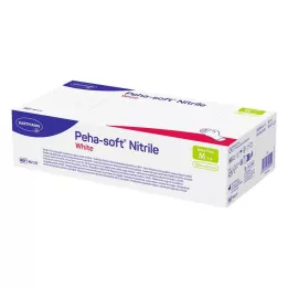 PEHA-SOFT nitriilvalge Käealused, mittesteriilsed, M, 100 tk