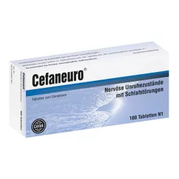 CEFANEURO Tabletid, 100 tk