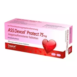 ASS Dexcel Protect 75 mg gastroresistentsed tabletid, 50 tk