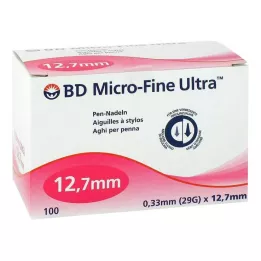 BD MICRO-FINE ULTRA Pliiatsi nõelad 0,33x12,7 mm, 100 tk