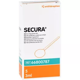 SECURA ärritusvaba nahakaitseaplikaator, 5X3 ml