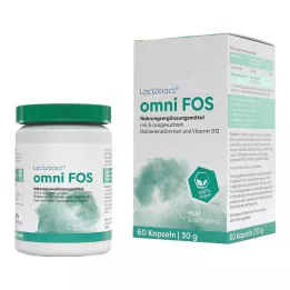 LACTOBACT omni FOS gastroresistentsed kapslid, 60 tk