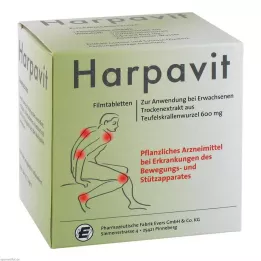 HARPAVIT Õhukese polümeerikattega tabletid, 100 tk