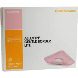 Allevyn Gentle Border Lite 10x10 cm vahtplastist side, 10 tk