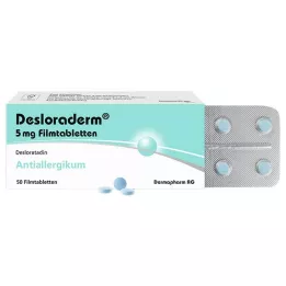 DESLORADERM 5 mg õhukese polümeerikattega tabletid, 50 tk