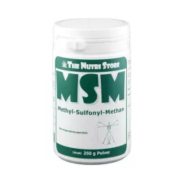 MSM 100% puhas metüülsulfonüülmetaani pulber, 250 g