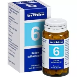 BIOCHEMIE Orthim 6 kaalium sulfuricum D 6 tabletti, 100 tk