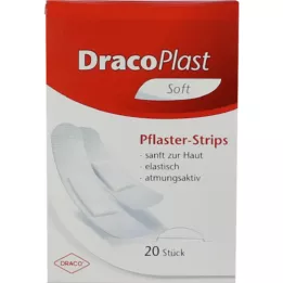 DRACOPLAST pehmed sillutusribad sorteeritud, 20 tk
