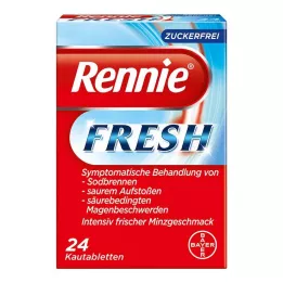 RENNIE FRESH Närimistabletid, 24 tk