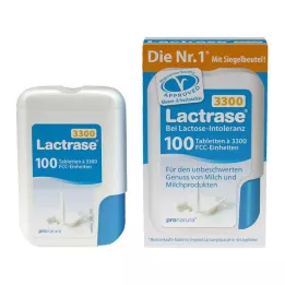 LACTRASE 3300 FCC tabletti klikijaoturis, 100 tk
