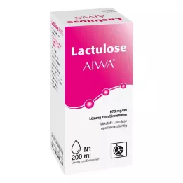 LACTULOSE AIWA 670 mg/ml lahus, 200 ml