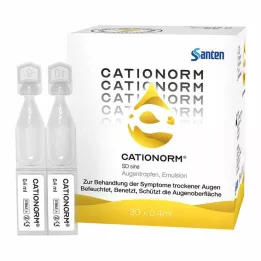 CATIONORM SD siinused üheannuselised pipetid, 30X0,4 ml