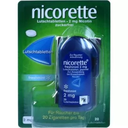 Nicorette Friendmint 2 mg Lollipops Pressitud, 20 tk