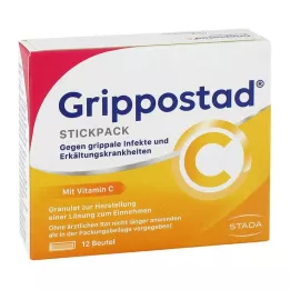 GRIPPOSTAD C Pulgapakid, 12 tk