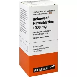 REKAWAN kilega kaetud tabletid 1000 mg, 100 tk