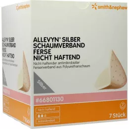ALLEVYN Hõbedast vahtplastist kannaside n.h.10,5x13,5cm, 7 tk