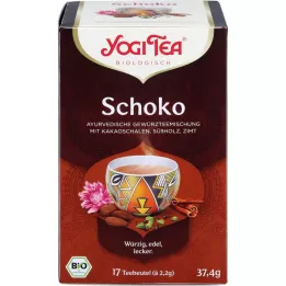 YOGI TEA Šokolaadist orgaanilised filtrikotid, 17X2,0 g