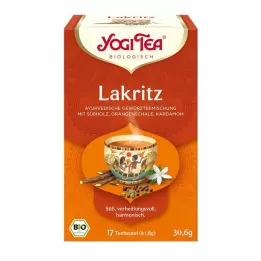 YOGI TEA Lagritsa orgaanilised filtrikotid, 17X1,8 g