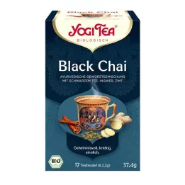 YOGI TEA Black Chai orgaanilised filtrikotid, 17X2,2 g