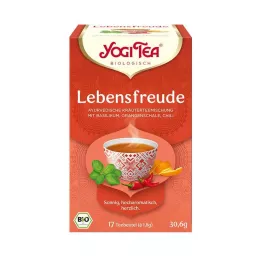YOGI TEA Lebensfreude biofiltrikotid, 17X1,8 g