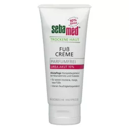 SEBAMED Kuivale nahale parfüümivaba jalakreem uurea 10%, 100 ml