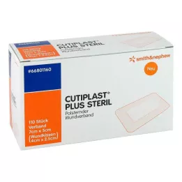 CUTIPLAST Pluss steriilne 5x7 cm side, 110 tk