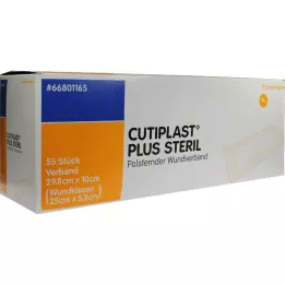 CUTIPLAST Pluss steriilne 10x29,8 cm side, 55 tk