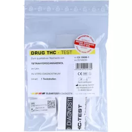 CLEARTEST Ravimitest THC Testribad, 1 tk