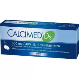 CALCIMED D3 600 mg/400, s.o Breameri tabletid, 40 tk
