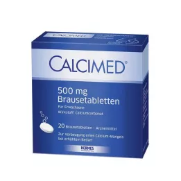 CALCIMED 500 mg kihisevad tabletid, 20 tk