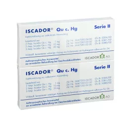 ISCADOR Qu c.Hg seeria II Süstelahus, 14X1 ml