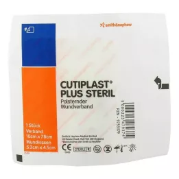 CUTIPLAST Pluss steriilne 7,8x10 cm side, 1 tk