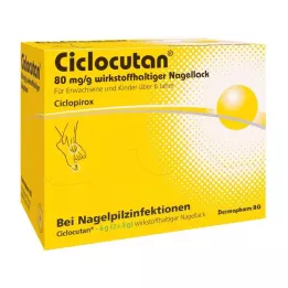 CICLOCUTAN 80 mg/g toimeainet sisaldav küünelakk, 6 g