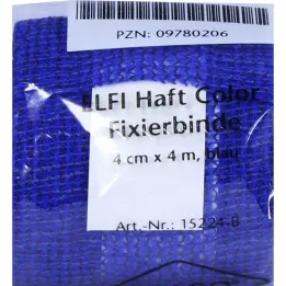 Dracoelfi haft värvi fikseeriv side 4mx4cm sinine, 1 tk