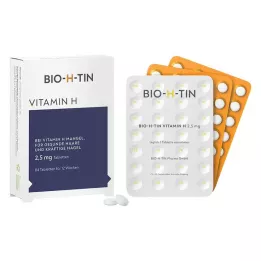 BIO-H-TIN Vitamiin H 2,5 mg 12 nädalaks tabletid, 84 tk